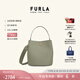 芙拉（FURLA）【限時(shí)優(yōu)惠】DANAE牛皮小號(hào)女士經(jīng)典時(shí)髦高級(jí)感手提包水桶包 綠色