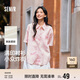 森馬大力水手聯(lián)名襯衫女中長(cháng)款設計感夏寬松滿(mǎn)印襯衣101324119002