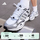 adidas「尋光者」SPIRITAIN 2.0厚底網(wǎng)面老爹鞋阿迪達斯輕運動(dòng)   白色/金屬銀/黑色   41