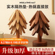 PAKCHOICE隔熱墊一棵樹(shù)防燙墊餐桌隔熱墊高級感餐盤(pán)碗墊耐高溫實(shí)木質(zhì)餐具墊