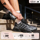 adidas輕松鞋 MEGASTRIDE超輕緩震回彈厚底增高老爹鞋阿迪達斯   亮金屬鐵灰/黑色/灰色   42