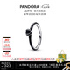 潘多拉（PANDORA）ME系列率性之心粉色戒指粉色可愛(ài)簡(jiǎn)約七夕情人節禮物送女友 黑色 48mm
