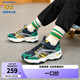 Skechers斯凱奇大童鞋男童運動(dòng)鞋秋舒適時(shí)尚固特異耐磨兒童熊貓鞋302586L 男童/海軍藍色/多彩色/NVMT 28.5