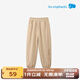 麗嬰房（Les enphants）男童運(yùn)動(dòng)褲子秋款兒童長(zhǎng)褲女童衛(wèi)褲運(yùn)動(dòng)長(zhǎng)褲秋季多彩長(zhǎng)褲 卡其駱 150 cm