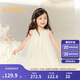巴拉巴拉女童裙子兒童連衣裙2025夏裝中幼童掛脖網(wǎng)紗公主裙208225111030