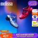 Melissa（梅麗莎）Melissa梅麗莎女圓頭編織高跟羅馬涼鞋35804 粉色 (AV669) 37