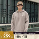 VANS范斯官方 男女情侶連帽衛衣美式休閑 淺褐色 XL