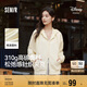 森馬（Semir）迪士尼外套女中長(zhǎng)款連帽寬松針織衛(wèi)衣2025春休閑夾克109125108001