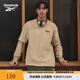 Reebok銳步官方男女同款時(shí)尚潮流假兩件針織長(zhǎng)袖T恤 23FRC503UGK0 L