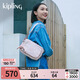 Kipling男女款25春夏新小方包單肩包斜挎包斜背包|ABANU系列 M-啞漆淺粉