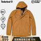 添柏嵐（Timberland）沖鋒衣男秋冬款戶(hù)外徒步旅行爬山保暖防風(fēng)夾克防水工裝外套A695W A695WP47/小麥色/老款黑色logo L 180 建議140-160斤