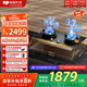 德普凱信（Depelec）2025年新品灶具D5MAX防干燒5700w飯店級大火超溫自動(dòng)熄火一鍵爆炒雙邊定時(shí) 【防干燒】【5.7KW】D5MAX灶具天然氣黑色