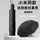 升級加厚黑膠防曬雨傘批發(fā)手動(dòng)商務(wù)折疊傘男士晴雨傘兩用太陽(yáng)防曬 【手動(dòng)款黑膠雨傘】顏色隨機