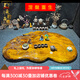 承韻尚樽金絲楠木茶盤(pán)茶托原木根雕整塊大號(hào)辦公客廳排水功夫茶具托盤(pán)茶臺(tái) S61