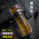 胖東來 DL德國進(jìn)口品質(zhì)茶水分離杯2025新款茶杯雙層泡茶杯男士玻璃杯防爆防 升級款灰色520ML【雙層加厚_防爆