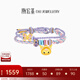 潮宏基 【組合】三麗鷗酷洛米黃金轉(zhuǎn)運珠足金手鏈女送女友生日七夕禮物 夢想成真：酷洛米吊墜+蝴蝶串珠(贈手繩)