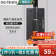 固特（GUTE）隱形門合頁(yè)5寸帶閉門緩沖器液壓彈簧合頁(yè)自動(dòng)關(guān)門定位鉸鏈無(wú)油 可拆款-黑色平開（1片價(jià)） 左右方向通用