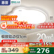 惠普護(hù)眼臥室吸頂燈超薄led燈具書房普瑞主臥兒童房云朵燈包安裝