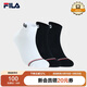 FILA 斐樂(lè )官方男襪低腰襪套裝2025運動(dòng)休閑短襪子三雙裝