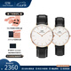 丹尼爾惠靈頓（DanielWellington）dw手表男 簡(jiǎn)約石英男士手表時(shí)尚歐美腕表 七夕情人節(jié)禮物送男友 情侶對(duì)表男40/女36-DW007/DW036