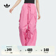 adidas工裝風(fēng)經(jīng)典寬松運(yùn)動(dòng)褲女春季新款阿迪達(dá)斯官方三葉草JD1126   淺玫紅色   S
