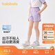巴拉巴拉童裝兒童短褲女童2025夏裝速干運動(dòng)褲子時(shí)尚中大童潮208225110001