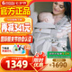 ergobaby美國二狗腰凳嬰兒背帶omni360全階段系列柔軟透氣便攜抱嬰帶灰色