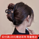 向晚 發(fā)夾發(fā)卡女復古法式山茶花抓夾女鯊魚(yú)夾高級感盤(pán)發(fā)發(fā)夾七夕禮物