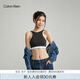 Calvin Klein內(nèi)衣【七夕禮物摩登引力帶】女ck輕運(yùn)動(dòng)可外穿背心文胸QF7214AD UB1-太空黑 L 推薦75D-85C