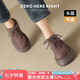 ZHR頭層牛皮樂(lè)福鞋女復(fù)古厚底英倫單鞋女美拉德風(fēng)女鞋 S121 棕色 38 
