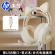 惠普DHE-8015U頭戴式有線(xiàn)電腦游戲電競發(fā)光耳機可愛(ài)粉色女生臺式筆記本帶麥克風(fēng)降噪吃雞網(wǎng)課學(xué)習聽(tīng)力 貓耳/奶茶色【單USB接口】電腦通用