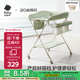 babycare尿布臺多功能可折疊新生兒護(hù)理臺撫觸洗澡便攜嬰兒床-溫特綠
