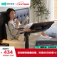 林氏家居電腦桌臥室家用床邊桌子書(shū)桌簡(jiǎn)易出租屋辦公寫(xiě)字工作木業(yè)BG082