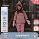Teenie Weenie Kids小熊童裝24秋男女寶寶休閑刺繡連帽三防羽絨服 粉色 100 cm