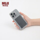 無(wú)印良品（MUJI） 共聚酯 內(nèi)嵌式卡槽手機(jī)殼 iphone16 pro/pro max 蘋果保護(hù)套 可放小卡照片 iPhone16 pro