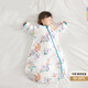 貝肽斯肽柔嬰兒睡袋春秋新生兒防踢被一體恒溫標寶寶大碼四季防驚跳睡袋 秋冬中厚-竹棉(10-20℃）神鳥(niǎo) M碼 65-85cm（建議9個(gè)月-2歲）