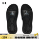 安德瑪（UNDERARMOUR）Project Rock男女情侶輕質(zhì)運動(dòng)休閑拖鞋3026034 黑色001 42.5