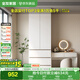 全友家居 二門衣柜臥室小戶型現(xiàn)代簡約家具衣服收納儲(chǔ)物柜子衣櫥家用