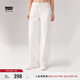 Levi's李維斯冰酷系列25年新款女士彎刀褲香蕉褲白色寬松牛仔長褲 白色 28 (30) 腰圍偏大
