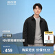 波司登（BOSIDENG）【反季】輕薄羽絨服男短款90絨襯衫領(lǐng)休閑商務(wù)潮流保暖春秋外套 【店長(cháng)推薦】黑色棋盤(pán)格9X30-24 M 175/96A