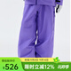 南恩2025新款單板滑雪褲女3L全壓膠寬松防水專(zhuān)業(yè)加厚男款滑雪褲子 藤蔓紫 25新款 M