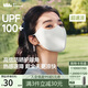 蕉下（beneunder）防曬口罩女防曬面罩防紫外線高顏值薄款臉基尼高山灰