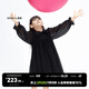 little MO&Co.童裝春秋裝女童娃娃領(lǐng)長(zhǎng)袖連衣裙兒童裙子公主裙洋氣 黑色 155 155/72