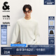杰克·瓊斯（JACK&JONES）男裝25年秋冬季毛衣男士潮流圓領(lǐng)針織衫可機(jī)洗套頭打底衫羊毛衫 奶白A42 M 175