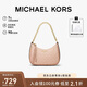 MICHAEL KORS禮物輕奢MK女包JET SET CHARM老花手提包腋下包 小號 芭蕾粉