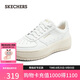 斯凱奇（Skechers）板鞋女鞋夏季厚底增高休閑鞋軟底緩震透氣通勤鞋上班工作鞋185110
