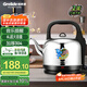 格來(lái)德（Grelide）燒水壺家用電熱水壺加厚304不銹鋼6L大容量音樂(lè)提醒熱電水壺?zé)髯詣?dòng)斷電160M