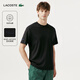 LACOSTE法國鱷魚(yú)男裝25秋冬新款字母簽名短袖T恤|TH5931 031/黑色 XL 6