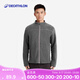 迪卡儂（DECATHLON）搖粒絨外套抓絨衣男保暖戶外運(yùn)動(dòng)加厚秋絨衣沖鋒衣內(nèi)膽 男款-全拉鏈-深灰色 L