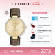 蔻馳（COACH）PARK系列C標(biāo)壓紋皮表帶34mm 石英女表 14503456 七夕禮物/送禮